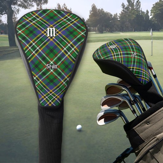 Clan Scott Green Golf Head Hoesje Golfheadcover