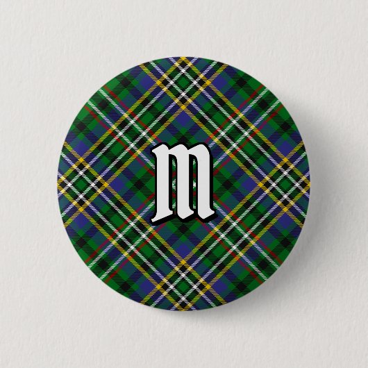 Clan Scott Green Tartan Button (Voorkant)