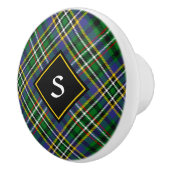 Clan Scott Green Tartan Ceramic Knob Keramische Knop (Rechts)