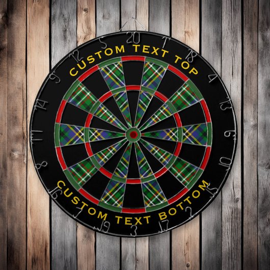 Clan Scott Green Tartan Dart Board Dartbord