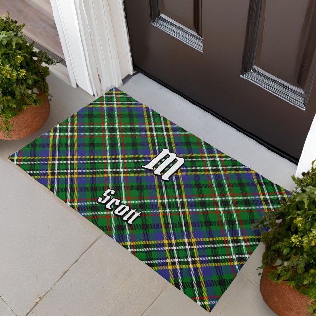 Clan Scott Green Tartan Doormat Deurmat (Creator heeft geüpload)