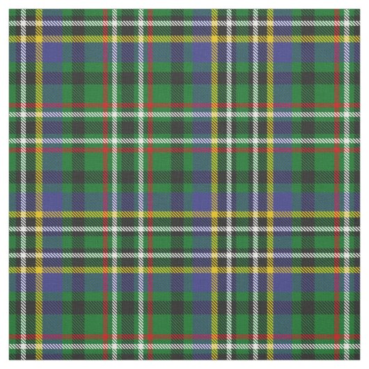 Clan Scott Green Tartan Fabric Stof (Swatch)