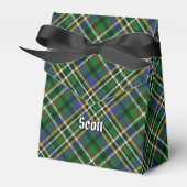 Clan Scott Green Tartan Favor Box Bedankdoosjes (Voorkant Zijde)