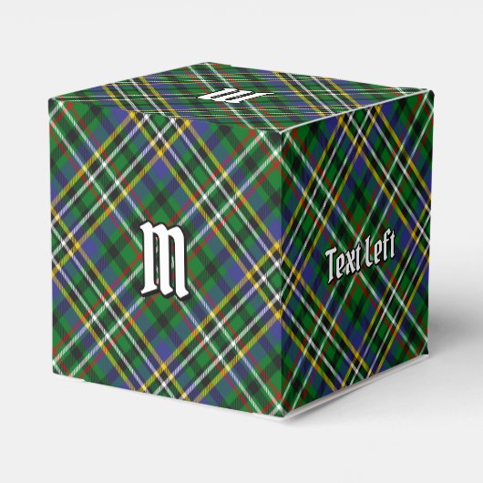 Clan Scott Green Tartan Favor Box Bedankdoosjes (Achterkant)