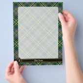 Clan Scott Green Tartan Flyer (Hand)