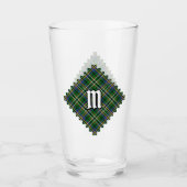 Clan Scott Green Tartan Glass Glas (Voorkant)