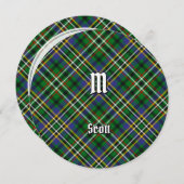 Clan Scott Green Tartan Invitation Kaart (Voorkant / Achterkant)