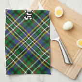 Clan Scott Green Tartan Kitchen Towel Theedoek (Quarter Fold)