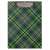 Clan Scott Green Tartan Klembord (Voorkant)