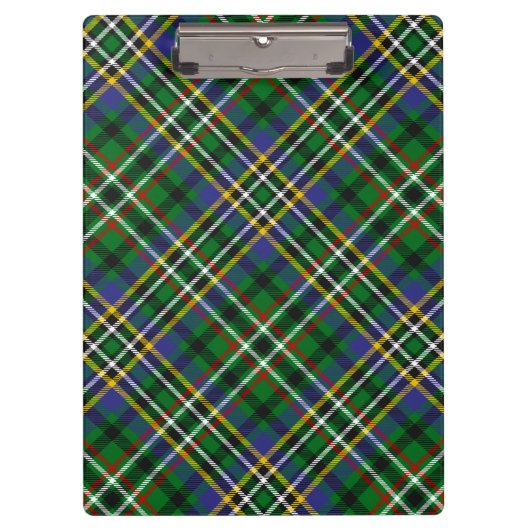 Clan Scott Green Tartan Klembord (Voorkant)