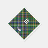 Clan Scott Green Tartan Napkins Servet (Hoek)