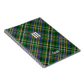 Clan Scott Green Tartan Notitieboek (Rechterzijde)