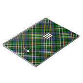 Clan Scott Green Tartan Notitieboek (Linkerzijde)