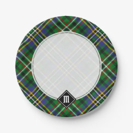 Clan Scott Green Tartan Paper Borden Papieren Bordje