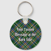 Clan Scott Green Tartan Sleutelhanger (Achterkant)