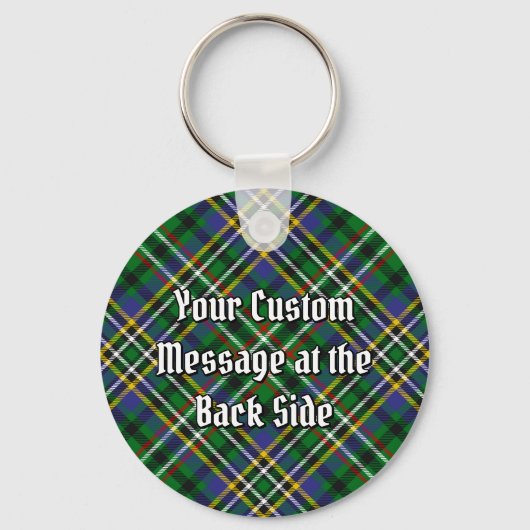 Clan Scott Green Tartan Sleutelhanger (Achterkant)