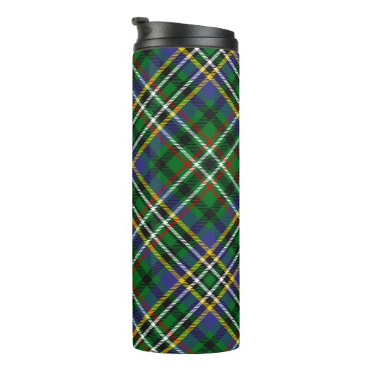 Clan Scott Green Tartan Thermal Tumbler Thermosbeker (Geroteerd rechts)