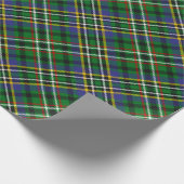 Clan Scott Green Tartan Wrapping Paper Cadeaupapier (Hoek)
