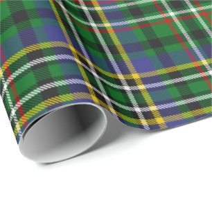 Clan Scott Green Tartan Wrapping Paper Cadeaupapier