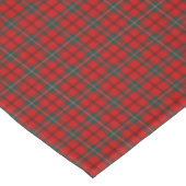 Clan Scott Red en Forest Green Schotse Tartan Tafelkleed (Gekanteld)