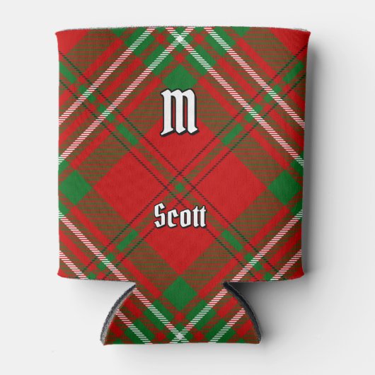 Clan Scott Red Tartan Blikjeskoeler (Voorkant)