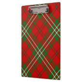 Clan Scott Red Tartan Clipboard Klembord (Links)