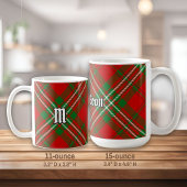 Clan Scott Red Tartan Coffee Mok