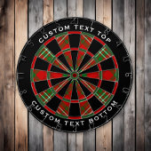 Clan Scott Red Tartan Dart Board Dartbord