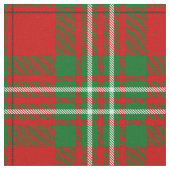 Clan Scott Red Tartan Fabric Stof (Close Up)