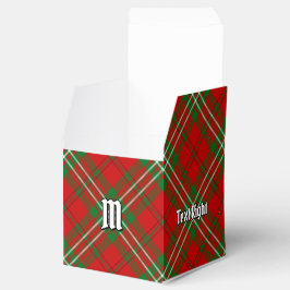 Clan Scott Red Tartan Favor Box Bedankdoosjes