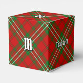 Clan Scott Red Tartan Favor Box Bedankdoosjes (Achterkant)