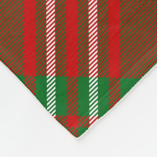 Clan Scott Red Tartan Fleece Blanket (Hoek)