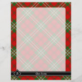 Clan Scott Red Tartan Flyer (Voorkant)