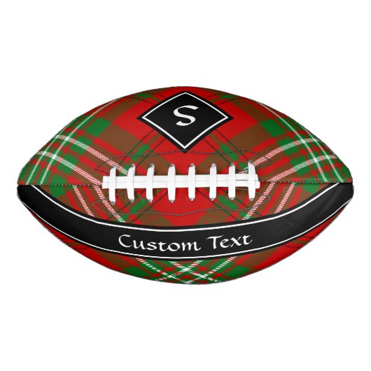Clan Scott Red Tartan Football (Voorkant)