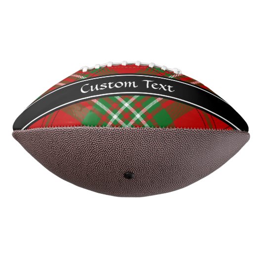 Clan Scott Red Tartan Football (Gedraaid 270)