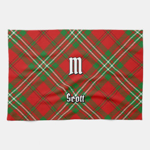 Clan Scott Red Tartan Kitchen Towel Theedoek