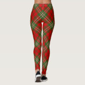 Clan Scott Red Tartan Leggings (Achterkant)