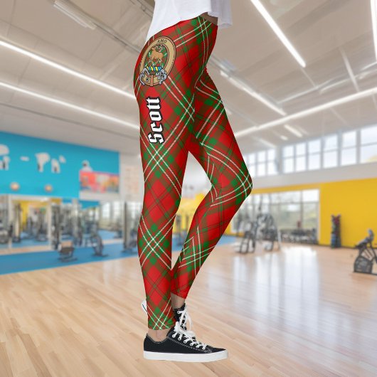 Clan Scott Red Tartan Leggings