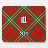Clan Scott Red Tartan Muismat (Voorkant)