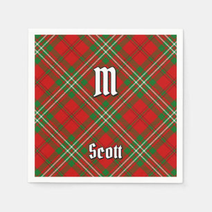Clan Scott Red Tartan Napkins Servet