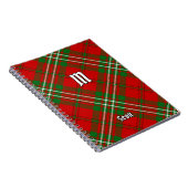 Clan Scott Red Tartan Notitieboek (Rechterzijde)