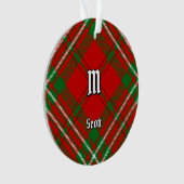 Clan Scott Red Tartan Ornament (voorkant)