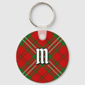 Clan Scott Red Tartan Sleutelhanger (Voorkant)