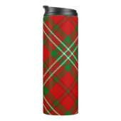Clan Scott Red Tartan Thermal Tumbler Thermosbeker (Geroteerd rechts)