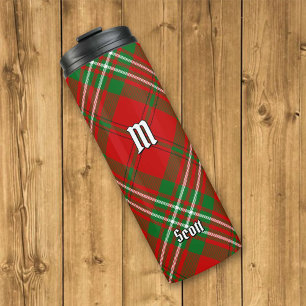Clan Scott Red Tartan Thermal Tumbler Thermosbeker