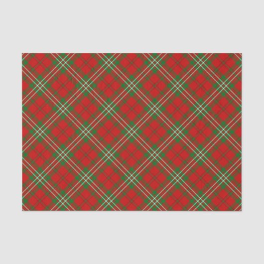 Clan Scott Red Tartanton Paper Tissuepapier (Voorkant)