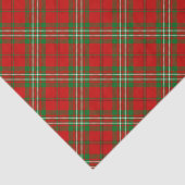 Clan Scott Red Tartanton Paper Tissuepapier (Detail)