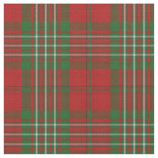 Clan Scott Scottish Tartan Play Fabric Stof (Close Up)
