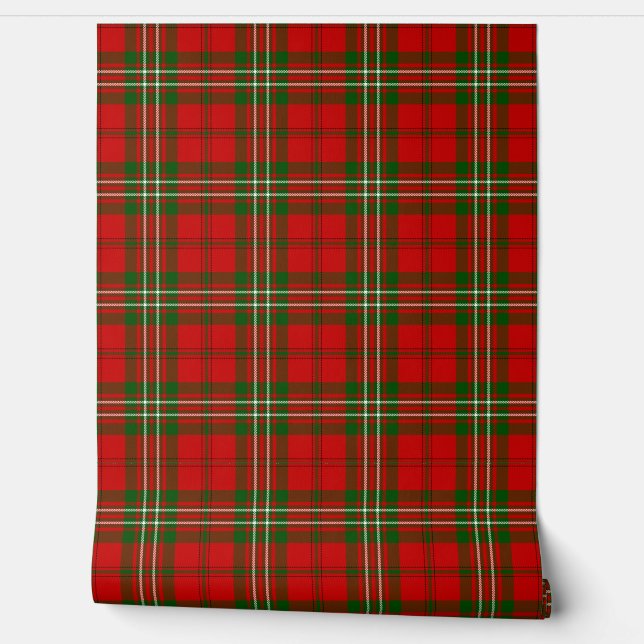 Clan Scott Tartan Behang (Afrollen)