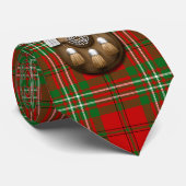 Clan Scott Tartan en Sporran Stropdas (Opgerold)